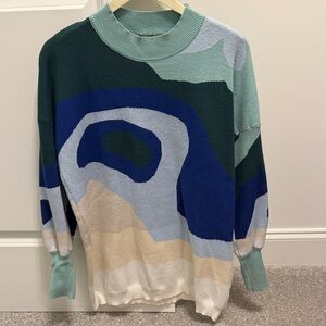 Colorful Abstract Sweater
